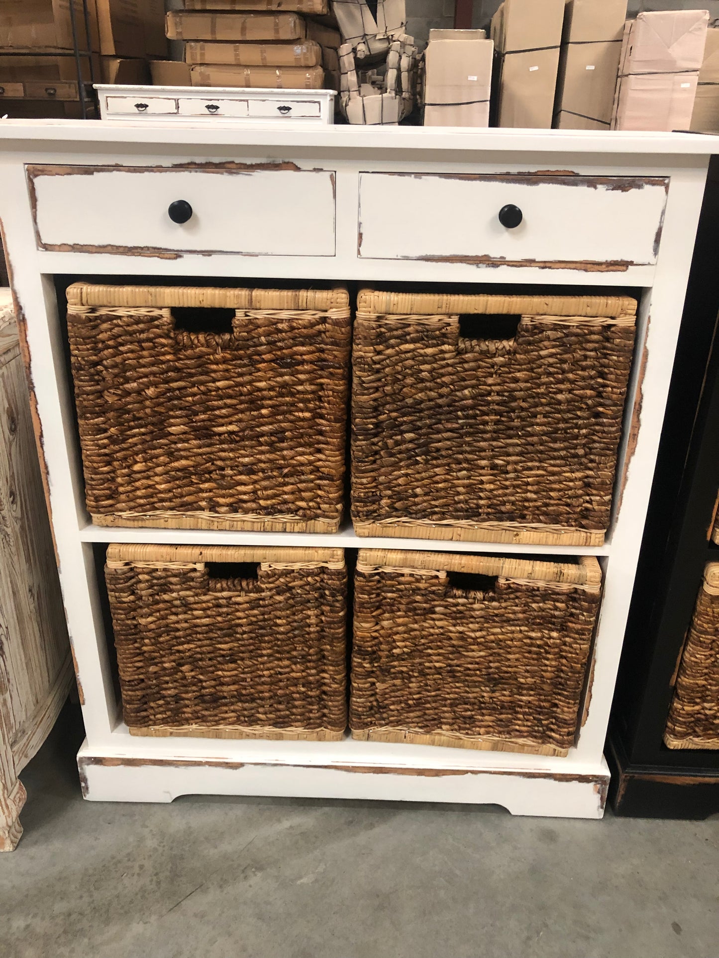 4 Basket Storage Chest
