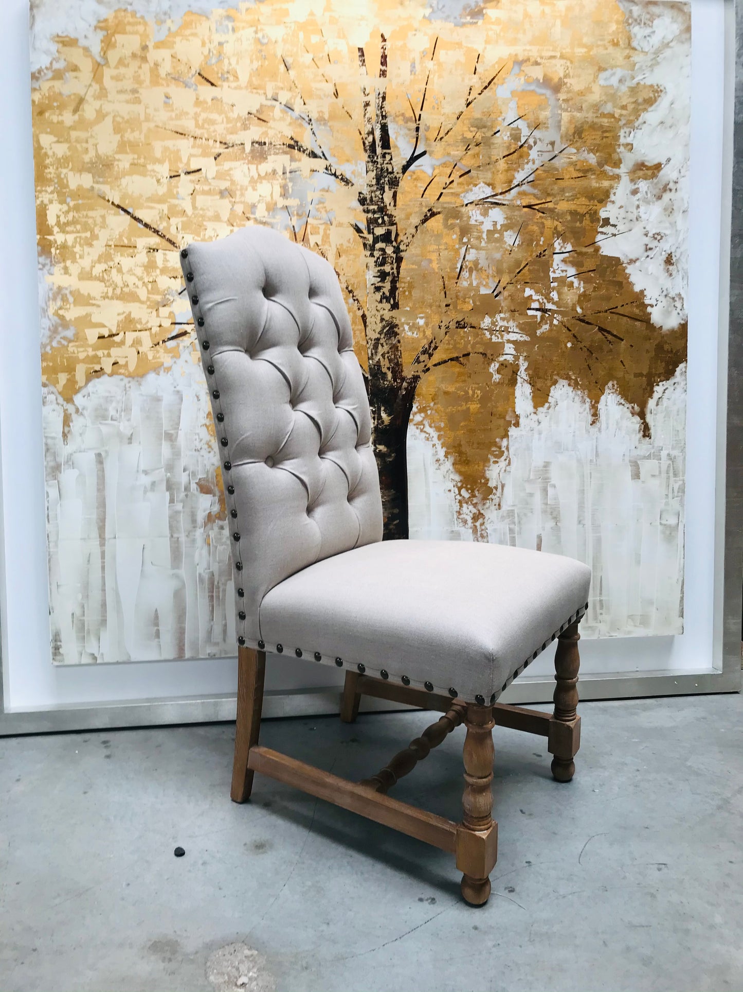 N91 Linen Chair