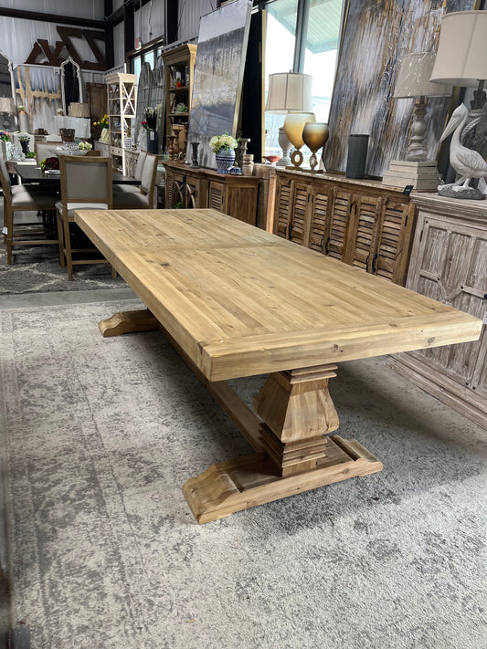 A-1279-5 8’ Elm dining table