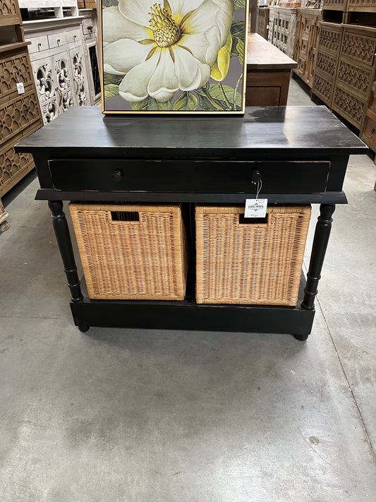 60309 Black Mahogany Storage