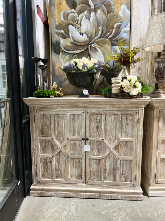 A-0344-3 Elm Chest White Wash