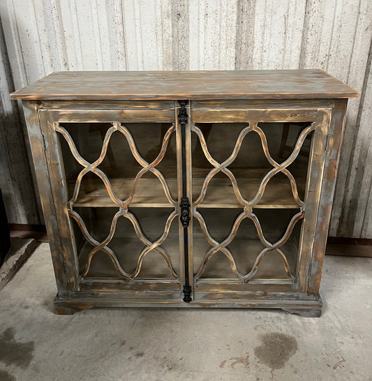655 grey pine chest